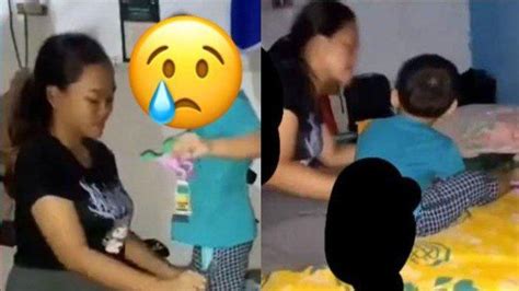 Viral Video Wikwik Ibu Anak di Bekasi: Mamah Lagi Mau, Kamu.